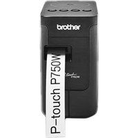 Brother P-Touch PT-P750W Label Printer - Black & White - Thermal Transfer