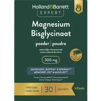 Holland & Barrett Expert Magnesium Bisglycinaat Poeder 300 mg - 30 sachets