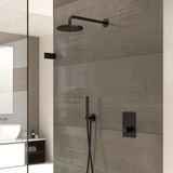 Hotbath Cobber IBS23CR1 Inbouw Douchekraan met Ronde Handdouche en Hoofddouche - Chroom