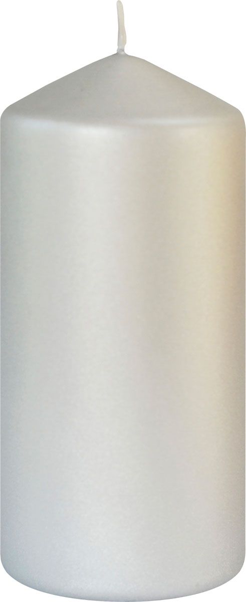 Duni 152899 - Kaarsen - Zilver - 15cm - 10 stuks