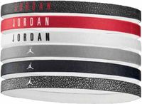 Nike Jordan Hairbands 6-Pack Red/White/Black