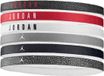 Nike Jordan Hairbands 6-Pack Red/White/Black