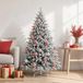 vidaXL Kerstballenset - 30 st - Rood en Wit - Ø 6 cm - Kunststof