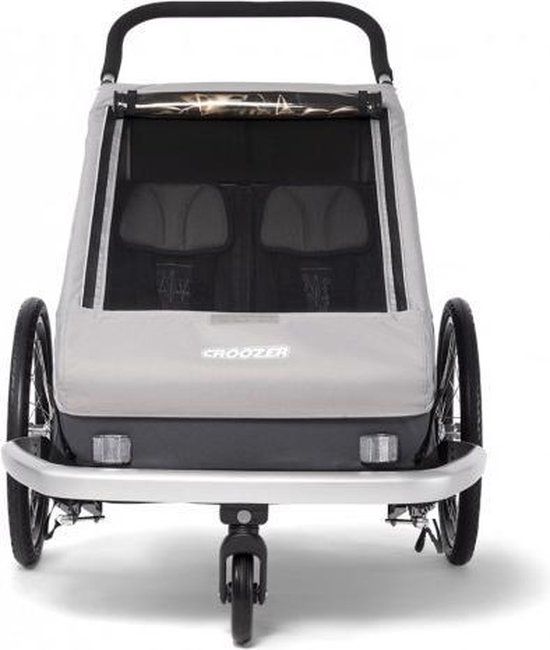 Croozer Kid Keeke 2 - Steengrijs Model 2020