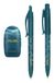 Milan Geschenkdoos, serie Lava, met balpen P1, vulpotlood PL1 0,5 mm HB en puntenslijper, blauw