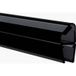 Rehau joint magnétique pour portes de douche noir pour verre de 6 à 8 mm d'épaisseur, 90°, 2000 mm