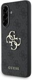 Guess 4G Big Metal Logo Backcover Hoesje - Geschikt voor Samsung Galaxy A56 - Donkergrijs