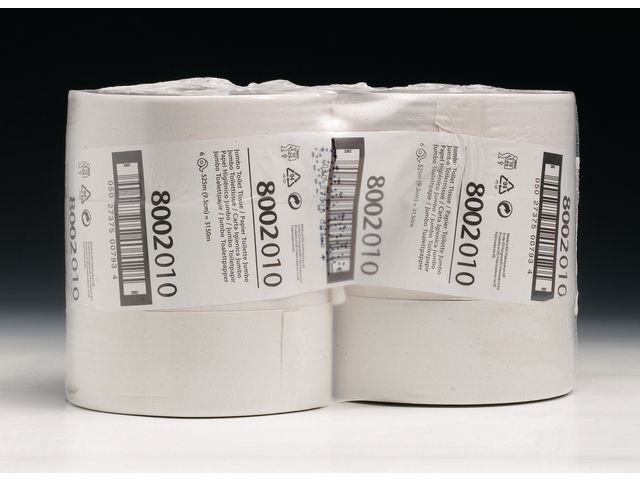 Staples Choice Jumbo Toiletpapier - 1 Laags - 525 m - Wit