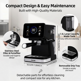 NONE 20Bar Hoge Druk Espresso Koffiemachine