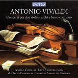 Outhere Tactus Vivaldi: Concerti Per Due Violini, Archi E Basso Continuo (CD)