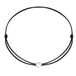 Rafaela Donata Armband Zilver 925 Hartje Koord 15 cm