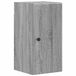 vidaXL Badkamer wandkast BREDA Grijs Sonoma 30 x 31 x 59 cm