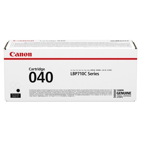 Canon 040 Zwart Toner Cartridge - LBP712Ci - 0460C001
