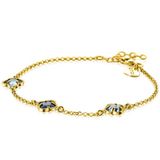 ZINZI Bracelet en argent plaqué or ZIA2662B