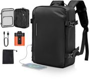 VEVOR Vacuüm Reisrugzak, 35 L, Zwart