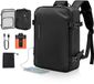 VEVOR Vacuüm Reisrugzak, 35 L, Zwart