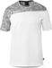 Kempa Jersey Athletics 29 Unisex XL Weiß/Steingrau Polyester Colorblock Korte mouw Lente/Zomer 2026