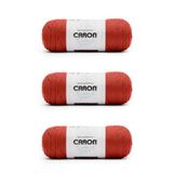 Caron Simply Soft Persimmon Garen - 3 Pack van 170g/6oz - Acryl - 4 Medium (Worsted) - 315 Yards - Breien/Haken
