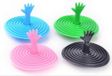 CHPN - Bouchon universel pour évier - Bouchon de vidange - Avec poignée - Avec prise - Blanc - Silicone - Bouchon d'évier - Bouchon d'évier - Bouchon - Couleur aléatoire - 1 bouchon