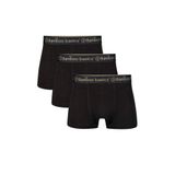 Bamboo Basics boxershort Liam met bamboe (set van 3) - zwart - 8719008025602