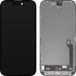 MP Touchscreen Display compatibel met Apple iPhone 16, met Frame, Premium Soft OLED FHD Diagnostic Versie, Zwart