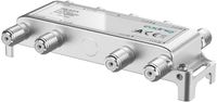Axing BVE00801X 9-weg F-connector splitter 75 Ohm Aluminium 5-1800 MHz