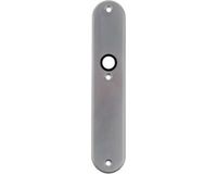 Ami 215400 Langschild aluminium ovaal blind F1
