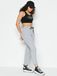C&City Broek lichtgrijs
