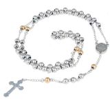 LGT JWLS LGT Jewels Rozenkrans Edelstaal Goudkleurig Zilverkleurig