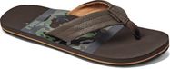 Reef Slippers Mannen - Maat 45 - Bruin/Groen