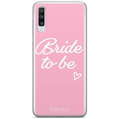 ERT GROUP Mobiele Telefoonhoesje voor Samsung A70 - Babaco Bride to be 001