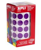 APLI Kids Redonda Purple 15 mm Stickers