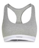 Calvin Klein Lightly Lined Bralette Grey Heather Str. XXL