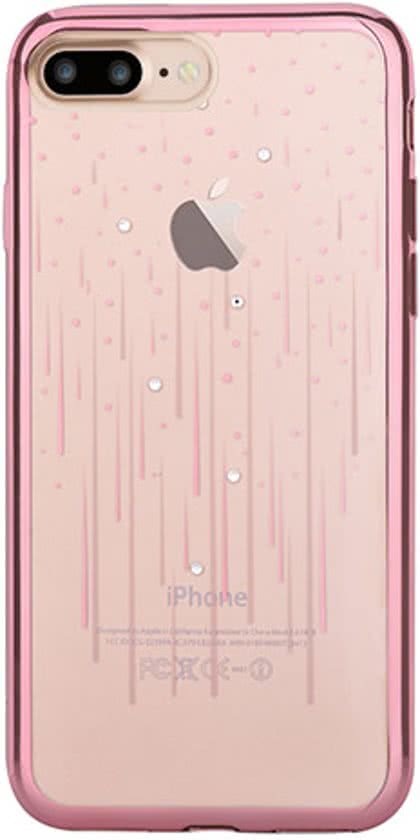 Devia Crystal Meteor soft case voor Apple iPhone 7 Plus / 8 Plus - Rose goud