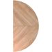 Hammerbacher table 1/2 circle adjustable foot