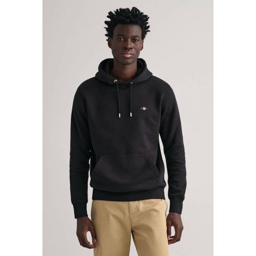 GANT Shield Logo Hoodie - Black
