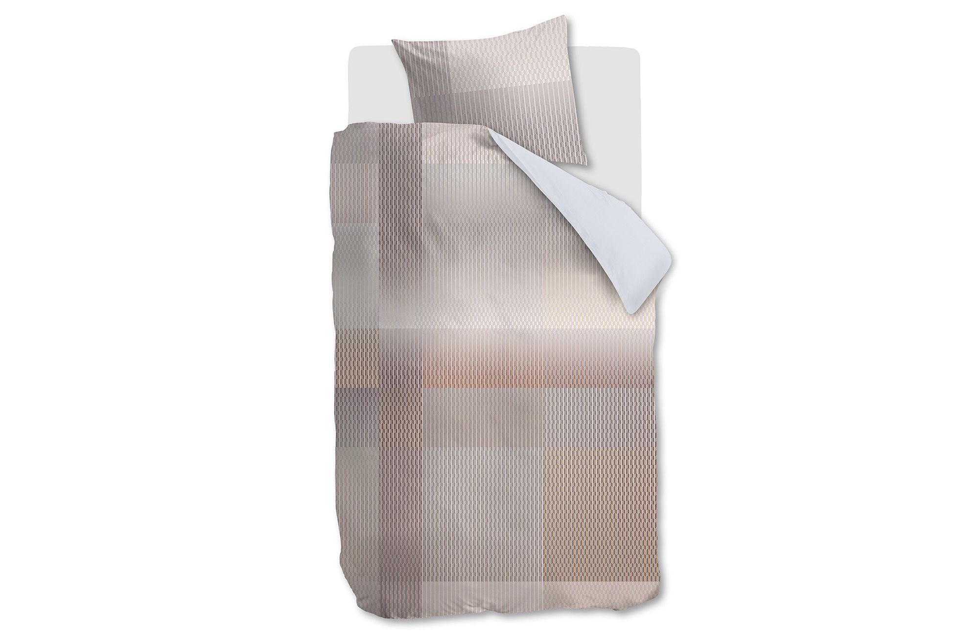 Beddinghouse Kardol by Beddinghouse Digital Weave Dekbedovertrek Grey Green