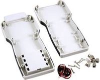 Hammond Electronics 1553TGYBAT Handbehuizing 210 x 100 x 32 ABS Grijs