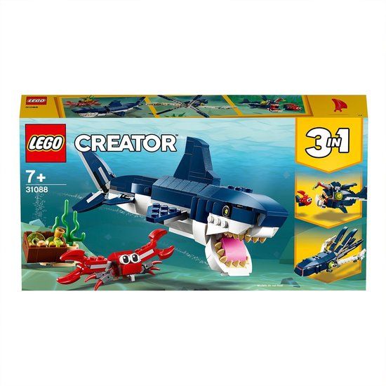 LEGO Creator Diepzeewezens - 31088 - Bouwset - 7+ jaar