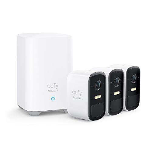 eufy security eufyCam 2C 3+1 - Draadloos beveiligingssysteem - 3 camera's
