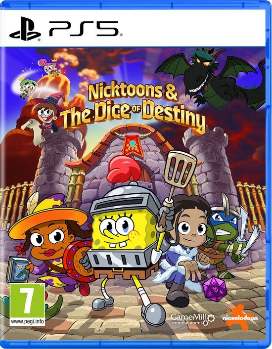 NickToons & The Dice of Destiny - PS5 - Standard Edition - Blu-ray