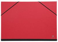 Clairefontaine 144705C - Tekenmap met elastieksluiting, 37x52 cm, Rood
