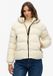 Superdry Doudoune matelassée sportive Femme Blanc cassé
