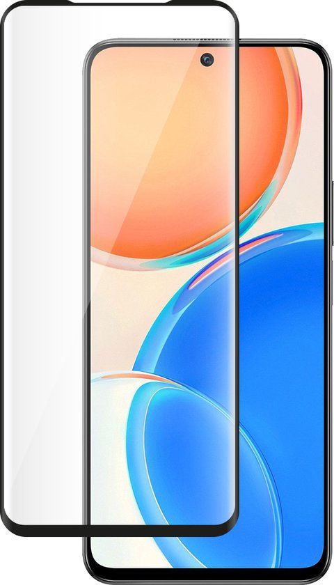 Bigben Connected Screenprotector voor Honor X8 - Gehard Glas, Zwart
