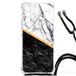 B2Ctelecom Samsung Galaxy A13 4G Anti-Shock Hoesje Marmer Wit Zwart
