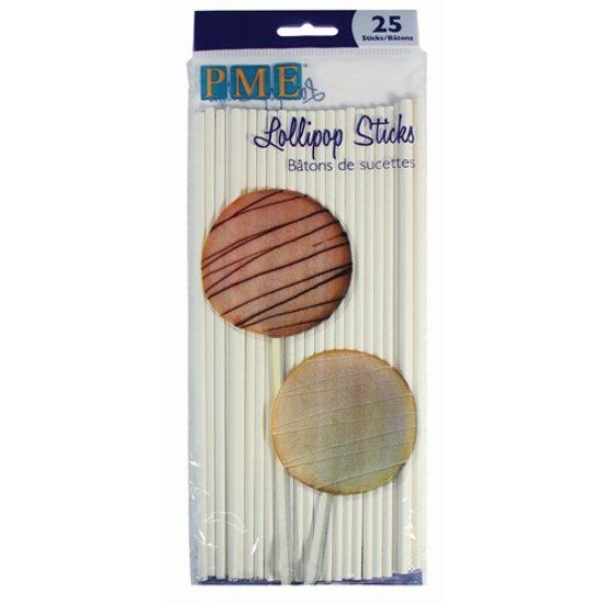 PME lollystokjes 20cm 25 stuks