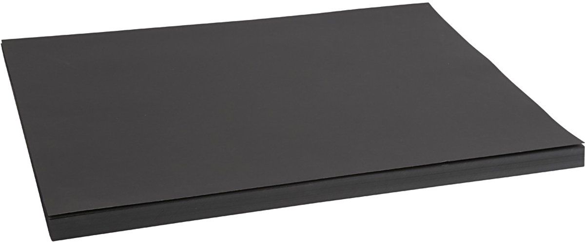 Creotime Karton - A2 - Zwart - 100 vellen