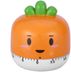 Bol Minuteur mécanique - compteur de légumes manuel - 1 pièce - orange