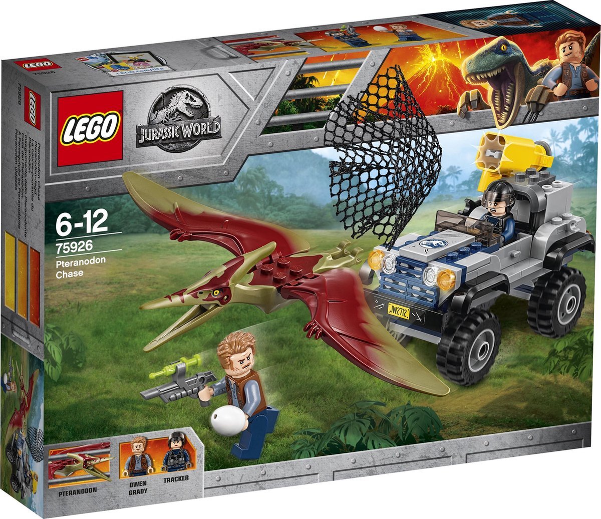 lego Jurassic World Achtervolging van Pteranodon - 75926