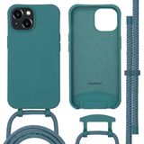 imoshion Color Backcover met afneembaar koord MagSafe voor de iPhone 15 - Dark Green